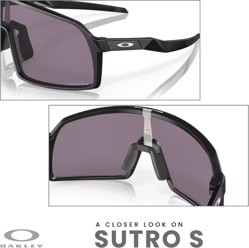 Miniatura 116 de Oakley Sutro OO9406 / OO9462 - Lentes de sol para hombre, kit de correa de accesorios, bolsa de microfibra