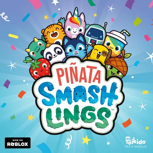 Miniatura 6 de Pinata Smashlings: Yum Yum Truck Playset - Juguete de autobús con temática de comida para niños, contiene 4 Smashlings exclusivos y 3 accesorios