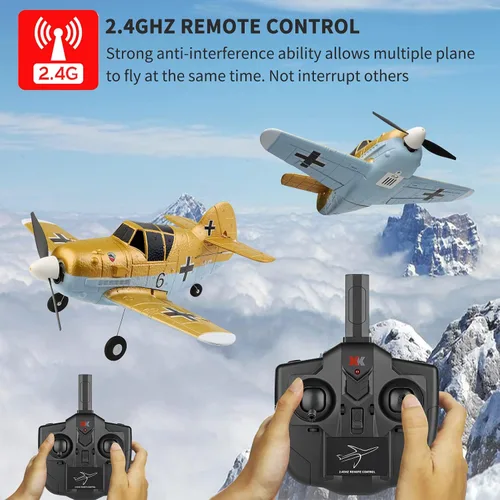 Miniatura 3 de GoolRC Avión RC, avión WLtoys A250 RC, avión de control remoto de 2.4 GHz 4 canales con giroscopio de 6 ejes, juguetes de vuelo de aviones RC