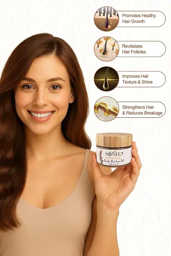Miniatura 3 de SONHO Aceite de batana crudo para el crecimiento del cabello - Tratamiento capilar 100% puro y orgánico para cabello más fuerte y grueso