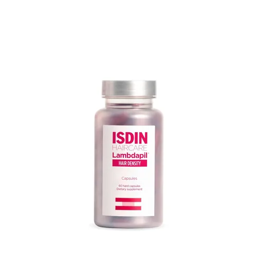 ISDIN Lambdapil Hair Density Capsules: Cápsulas de vitaminas engrosantes del cabello para adelgazar el cabello