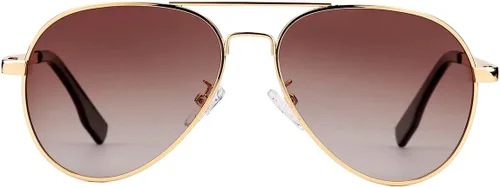 Miniatura 49 de Gafas de sol polarizadas de aviador pequeñas para niñas y niños de 4 a 16 años