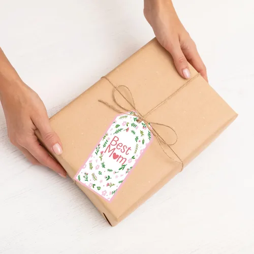 Miniatura 4 de Doumeny Etiquetas de regalo de papel para el Día de la Madre, 120 etiquetas colgantes para el día de la madre, etiquetas colgantes con texto