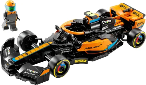 Miniatura 4 de LEGO Speed Champions 2023 McLaren Fórmula 1 Juguete de auto de carreras para jugar y exhibir, juego de juguetes McLaren construible para niños, idea