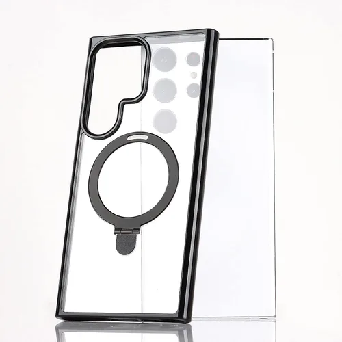 Miniatura 4 de Cavor Funda para Samsung Galaxy S22 Ultra, compatible con Magsafe para mujeres, S22 Ultra, magnética, soporte, cuerpo completo, a prueba de golpes