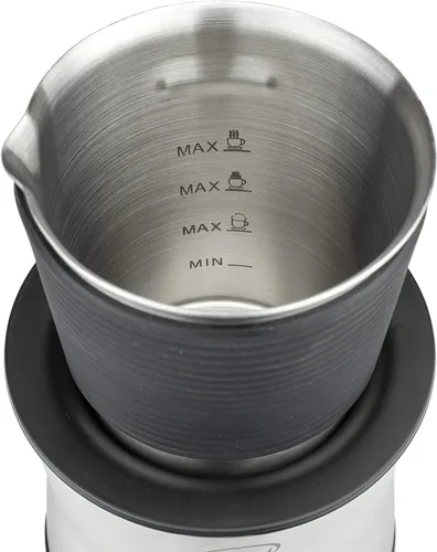 Miniatura 4 de Brentwood GA-402S Espumador de leche eléctrico inalámbrico, calentador y máquina de chocolate caliente, capacidad de 10.1 fl oz, acero inoxidable