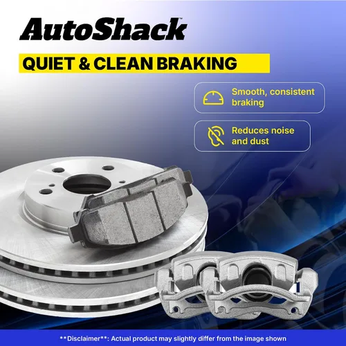 Miniatura 6 de AutoShack - Rotores de freno delantero de cerámica, repuesto para Pontiac G3 Wave5 Suzuki Swift+ Chevrolet Spark EV 2004-2011 Aveo 2006-2011 Aveo5