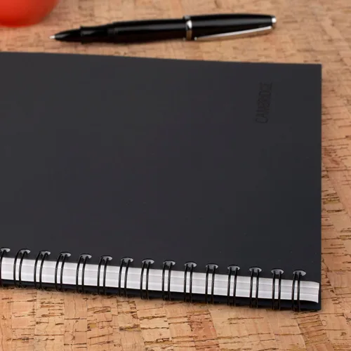 Miniatura 15 de Cambridge Cuaderno de negocios limitado, papel con rayas legales, 8-1/4 x 11 pulgadas, 80 hojas, cubierta flexible suave al tacto, encuadernado