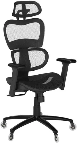 Miniatura 4 de Nouhaus Ergo3D - Silla ergonómica de oficina con soporte lumbar de malla con reposabrazos ajustable 4D, reposacabezas y ruedas ajustables, respaldo
