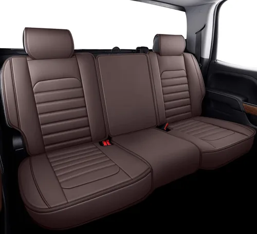 Miniatura 12 de YIERTAI Fundas para asientos de camioneta para Chevy Chevrolet Silverado GMC Sierra, ajuste personalizado 2007-2025 2026 1500/2500/3500 Trail Boss