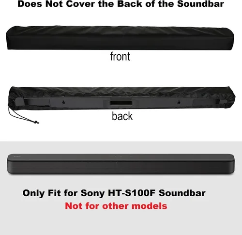 Miniatura 3 de Funda protectora contra el polvo compatible con la barra de sonido Sony HT-S100F, funda antipolvo para la barra de sonido de TV, cubierta protectora