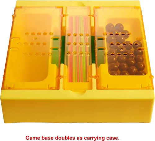 Miniatura 4 de Mattel Games Monos Tumblin' de viaje, juego portátil para niños con almacenamiento integrado para niños de 5 años en adelante, multicolor