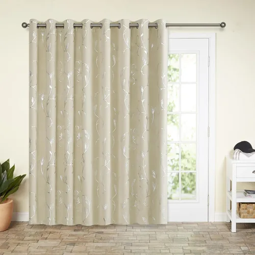 Miniatura 102 de BUHUA Cortinas Opacas de 63 Pulgadas de Largo, 2 Paneles con Aislamiento Térmico, Tratamiento de Ventana para Dormitorio, Cortinas Oscurecedoras