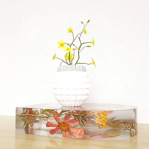 Miniatura 5 de Moldes de silicona grandes para fundición de resina, formas arqueadas para preservación de flores, organizador de escritorio de libros, regalos