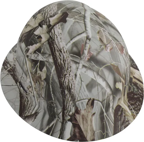 Miniatura 16 de Zeluga Casco duro de ala completa HDPE, casco de seguridad de construcción con orificios ventilados, suspensión de trinquete ajustable de 6 puntos