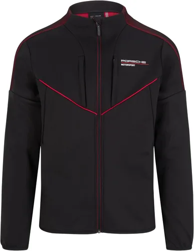 Fuel For Fans Porsche Motorsport - Chaqueta Softshell para hombre, color negro