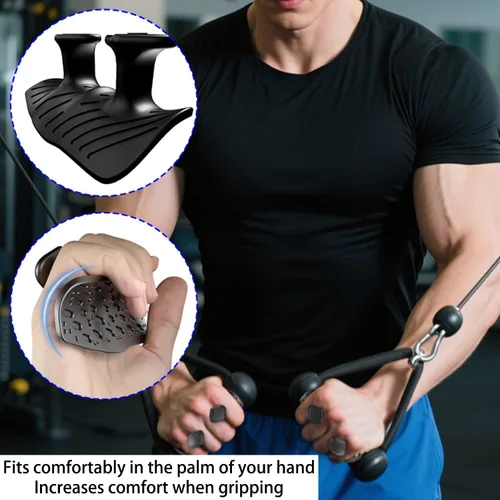Miniatura 7 de Upgraded Weight Lifting Grips for Women & Men - Extra Large & Thick Non-Slip Gym Grips, Ergonomic Workout Gloves for Pull-Ups, Dumbbell Exercises