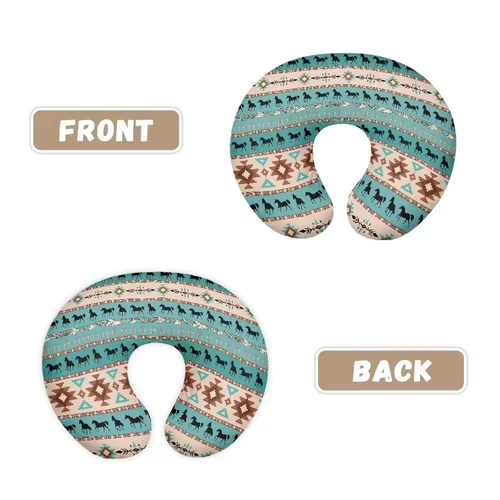Miniatura 3 de Funda de almohada de lactancia azteca bohemia para bebés y niños, funda de almohada con cremallera oculta, funda de almohada de lactancia para niñas