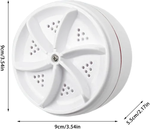 Miniatura 3 de Mini lavavajillas y lavadora portátil, limpiador compacto de fregadero de viaje para campamento, caravana, viajes de negocios, lavadora de encimera