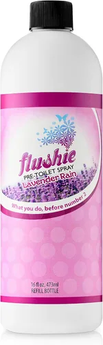 Miniatura 13 de Flushie - Aerosol preinodoro para desodorante de olores de inodoro... (lavanda, paquete de 2)