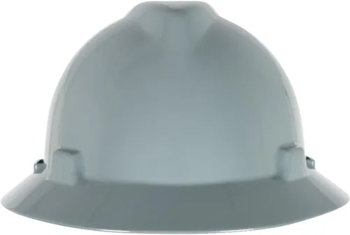 Miniatura 11 de MSA V-Gard Casco de Ala Completa con Suspensión - Carcasa de Polietileno, Protección Superior contra Impactos y Correas de Corona Autoajustables