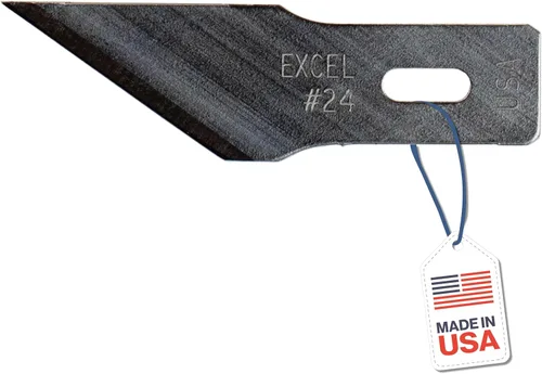 Miniatura 7 de Excel Blades Cuchillas de repuesto #2 Hobby - Cuchillas de repuesto de borde recto hechas en Estados Unidos - Paquete de 5