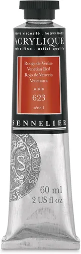 Miniatura 73 de Sennelier Acrílico para artistas extrafinos, 2.0 fl oz, luz verde cromo S3