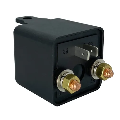 Relé 200A, 12V de servicio continuo SPST de 4 pines, relé de alta potencia