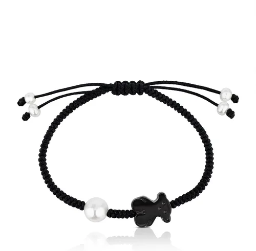 Miniatura 3 de TOUS Onyx Pearls Bracelet for Women