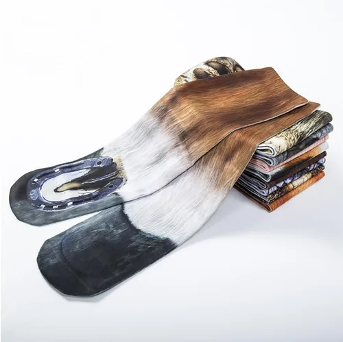 Miniatura 3 de Calcetines con diseño de pata de animal, divertidos regalos de Navidad, para adultos, hombres, mujeres, adolescentes, niños, regalos de broma