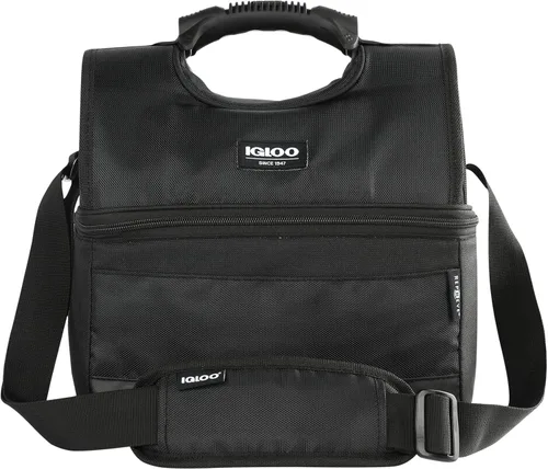 Miniatura 7 de Igloo Gripper - Bolsa enfriadora de lados suaves Enfriador de almuerzo aislado de doble compartimento