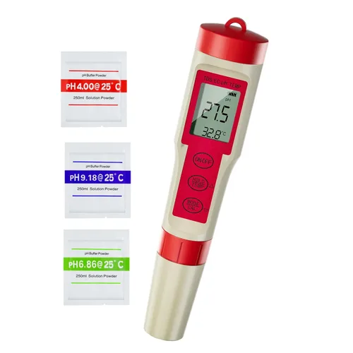 Miniatura 8 de ZuanXin - Medidor de pH digital 4 en 1 con PH/ORP/Temp/H2, pantalla de retroiluminación para agua potable, piscinas, jacuzzis y spas (blanco)