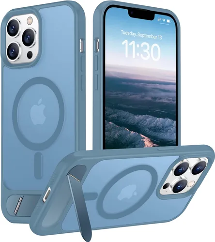 Miniatura 148 de Funda para iPhone 11 con compatibilidad magnética, [Soporte invisible incorporado][Compatible con MagSafe]