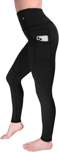 CompressionZ - Leggings de compresión de cintura alta para mujer, para hacer yoga, correr, ir al gimnasio, fitness y entrenar a diario, pantalones