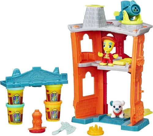 Miniatura 2 de Play-Doh Town Firehouse, Casa de juguete