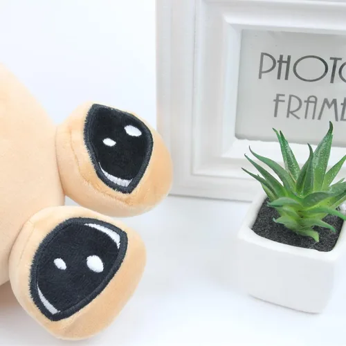 Miniatura 4 de BULINGNA Lindo peluche de Pou de dibujos animados, juguete de peluche de Alien Pou, regalo de cumpleaños para niños y adultos