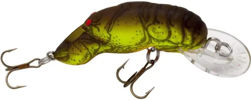 Miniatura 50 de Rebel Lures Cebo de Pesca Original Realista para Cangrejo Crankbait zanja/marrón