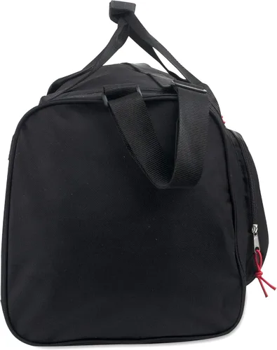 Miniatura 4 de Bolsas de lona ligeras para hombres y mujeres para viajes, el gimnasio y como bolsa de equipo deportivo organizador, Negro 2