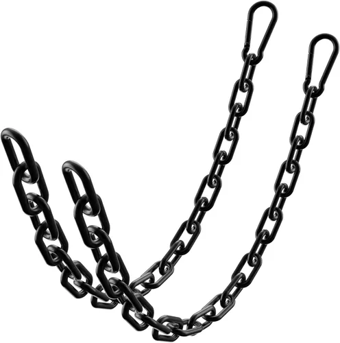 Miniatura 8 de Cadena de fitness, cadena de levantamiento de pesas, cadena de extensión de cable de ejercicio de acero inoxidable 304, barra desplegable LAT