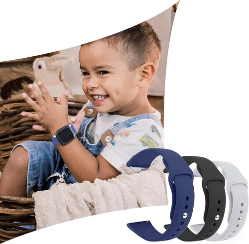 Miniatura 3 de NewJourney Correa de reloj SyncUP Kids 2/1, paquete de 3 correas compatibles con Tmobile Sync UP Kids Watch 2/1, correa deportiva de silicona suave