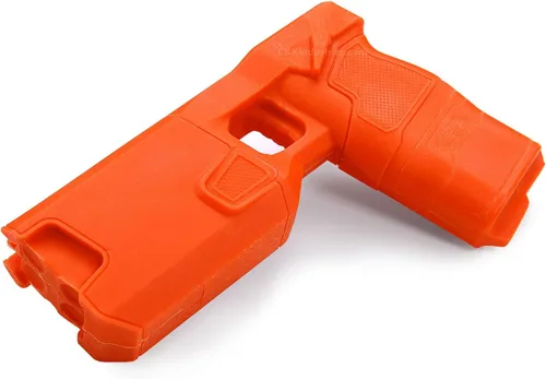Miniatura 3 de Entrenadores de Seguridad Americanos - Compatibles con Modelos de Taser - Pistolas de Entrenamiento de Polímero Sólido No Funcionales - Naranja