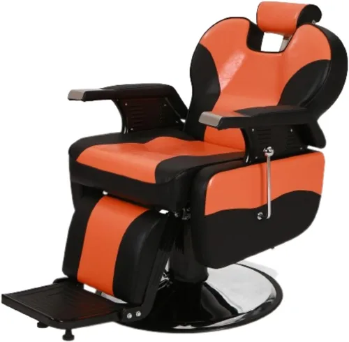 Winado Silla de peluquería reclinable resistente, giratoria de 360° y altura ajustable y soporta hasta 440 libras, para peluquería y salón de