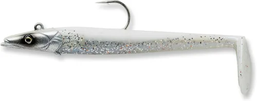 Miniatura 30 de Savage Gear Sandeel plateado (Dirty Silver)