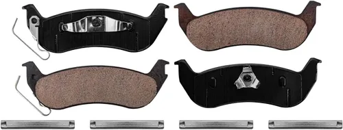 Miniatura 8 de Detroit Axle - Kit de frenos para Ford Crown Victoria Mercury Grand Marquis Marauder 2003-2011, rotores de freno y pastillas de freno de cerámica