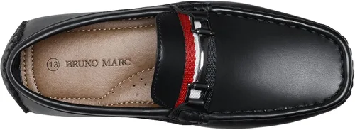 Miniatura 4 de Bruno Marc - Zapatos mocasines de vestir con cierre de velcro para niño