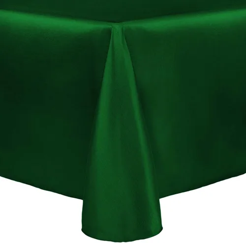 Miniatura 32 de Ultimate Textile Majestic - Mantel ovalado reversible Shantung Satin (72 x 120 pulgadas), color amarillo claro