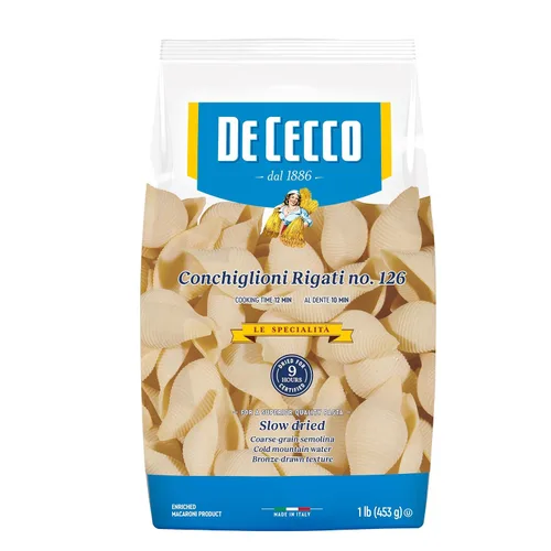 Miniatura 12 de De Cecco Penne Rigate - Trigo entero, 13.25 oz