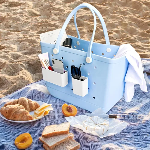 Miniatura 7 de Bogg - Organizador de bolsas – Paquete de 2 soportes de almacenamiento con clip para bolsas Bogg – Instalación interior/exterior – Accesorios