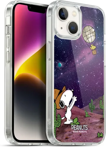 Miniatura 136 de Head Case Designs Funda de gel con licencia oficial de Peanuts Nebula Cactus Needles Snoopy Space Cowboy [protección de grado militar] compatible