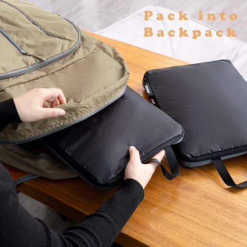 Miniatura 40 de BAGAIL 4 Set/6 Set Ultraligero Compresión Embalaje Cubos Organizador de Embalaje para Accesorios de Viaje Equipaje Maleta Mochila